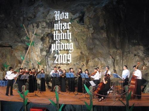 Vào hang… nghe nhạc thính phòng